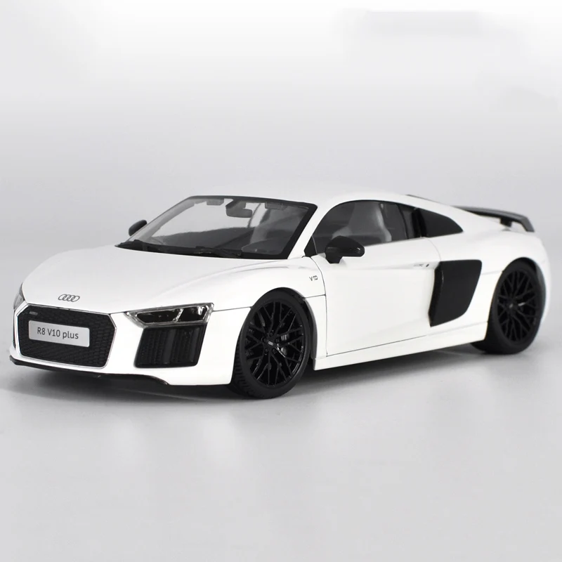 Гоночный супер спортивный автомобиль Maisto Audi R8 V10 Plus масштаб 1/18 1:18 литой дисплей из