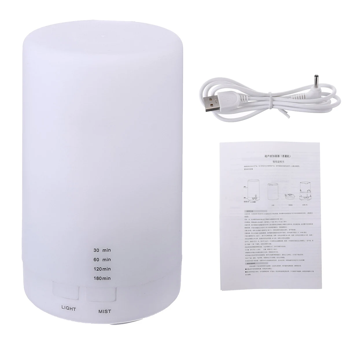 

Mini Air Ultrasonic Humidifier USB Charging 7Color Led Night Light Aromatherapy Essential Oil Aroma Diffuser For Home Car Office