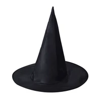 halloween black oxford cloth witch hat ghost festival masquerade party props boo happy haloween party decor for girls gifts fav