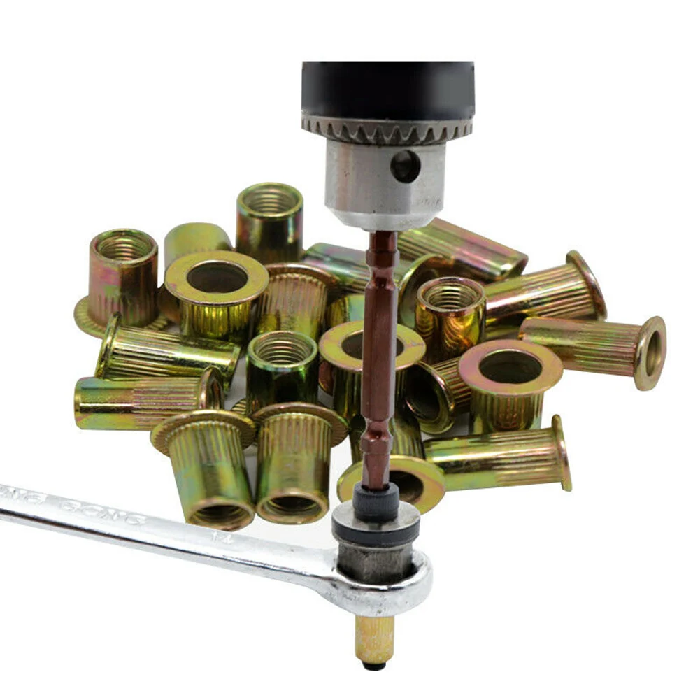 

70pcs Nuts Auto Riveting Tool Nut / Riveter Blind Hand Heavy M3 M4 M5 M6 M8 M10