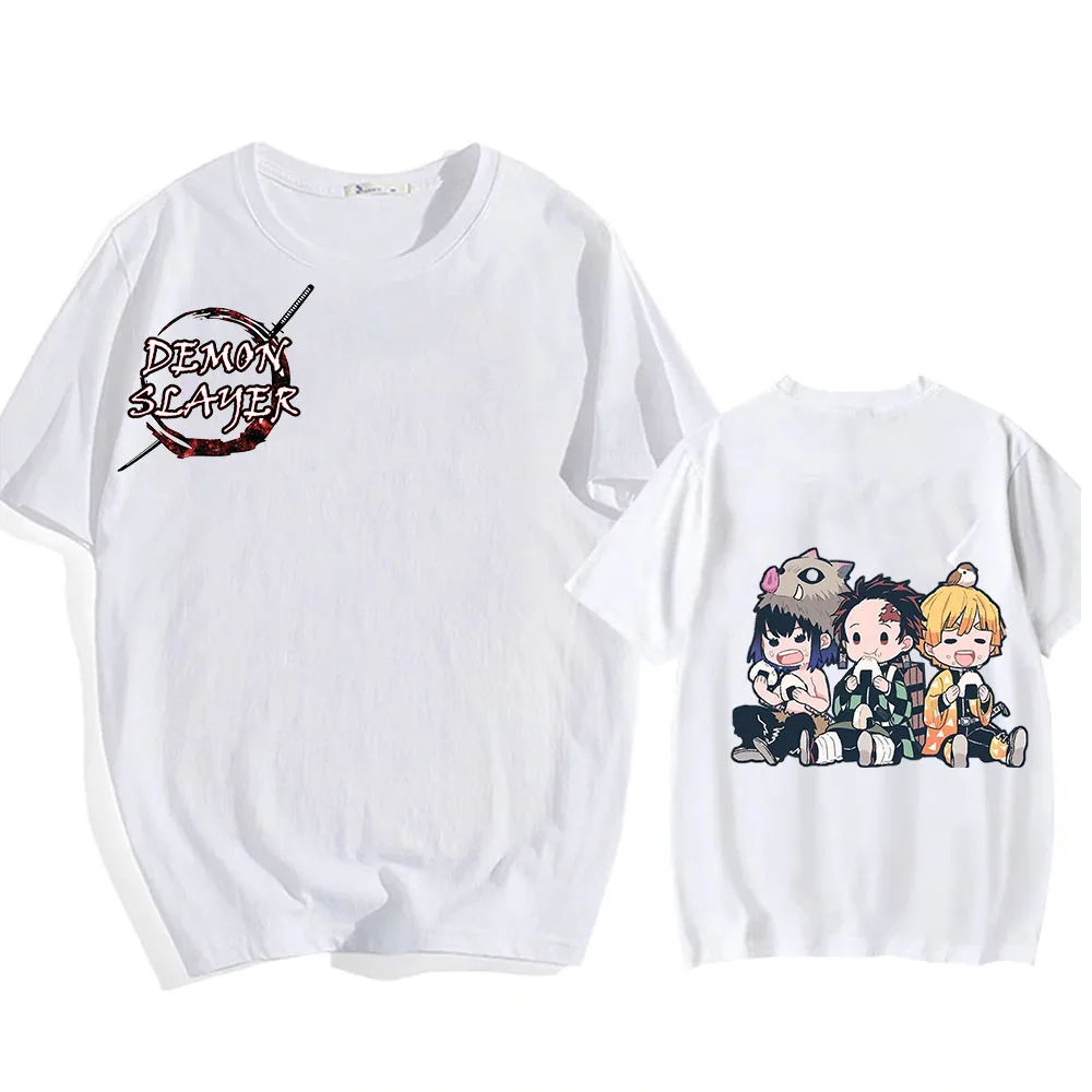 

2021 Japanese Anime Demon Slayer Harajuku Summer Tees Unisex Tshirt