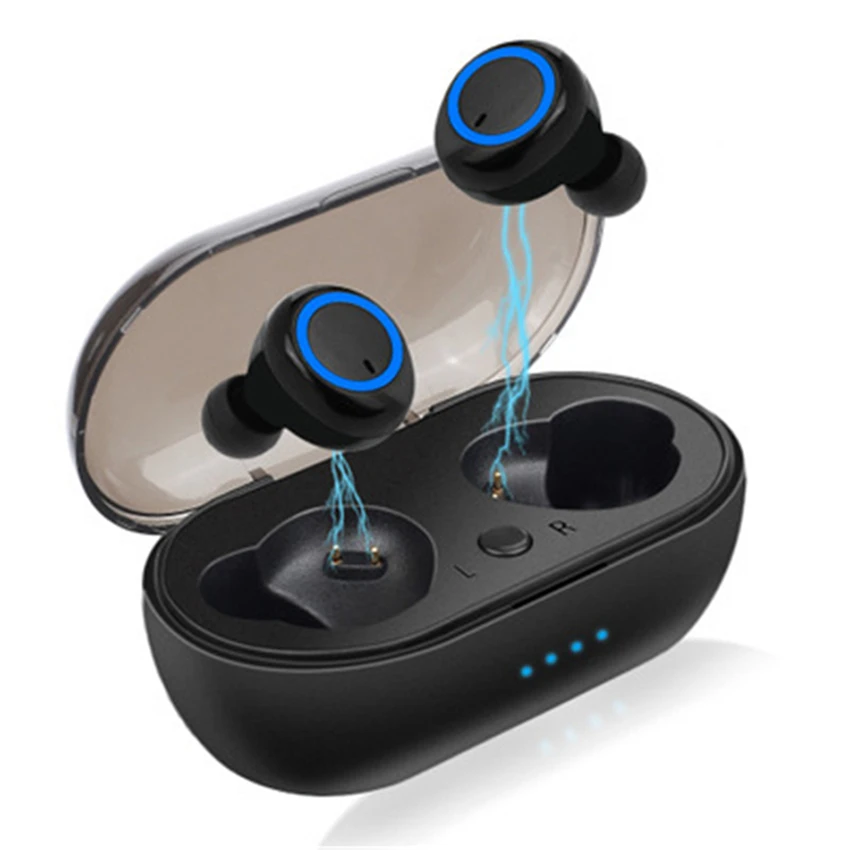 Беспроводные наушники Bluetooth TWS гарнитура HIFI мини вкладыши спортивные для бега