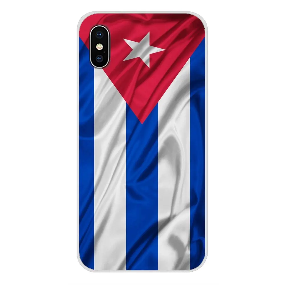 Аксессуары с кубинским флагом Кубы чехлы для телефонов Samsung Galaxy S2 S3 S4 S5 Mini S6 S7 Edge S8