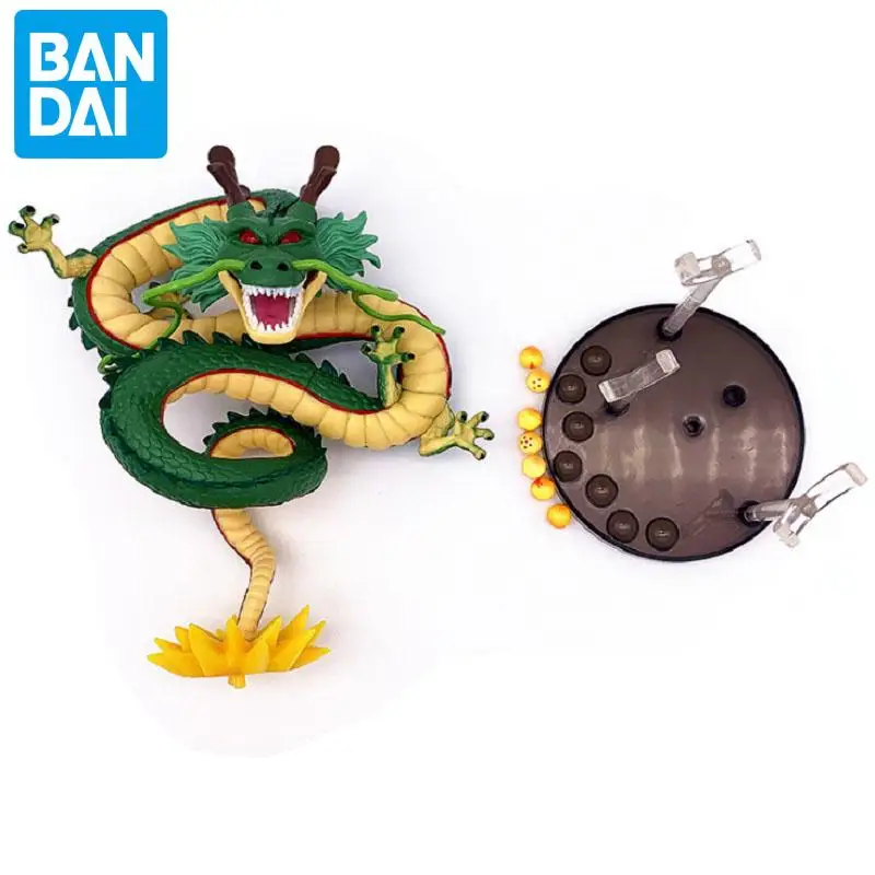 

14cm Original BANDAI Dragon Ball Shenron Action Figure PVC Collection Model Toy Anime Super Saiyan Figure Toys For Kids