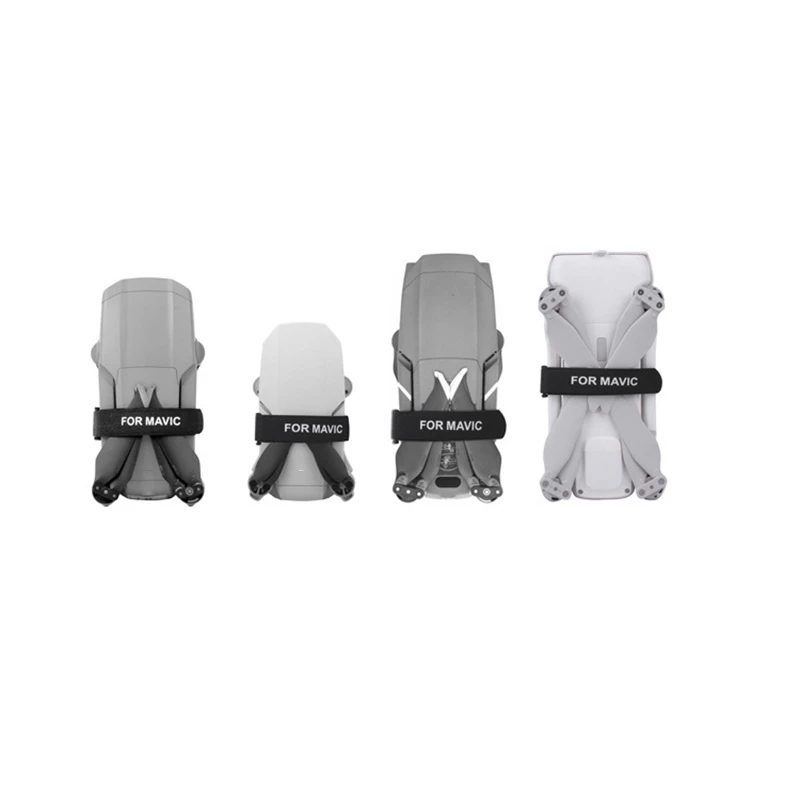 

2PCS UAV Propeller Stabilizer Fixing Tape Straps Ties Belt Holder for DJI Mavic Air 2/Mavic Mini/Fimi X8SE