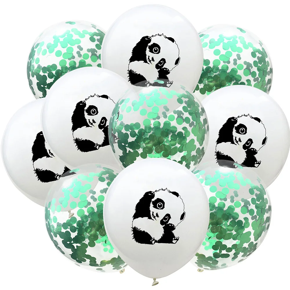 

Amawill Cartoon Animal Cute Panda Foil Latex Balloons DIY Festival Birthday Decorations Jungle Party Baby Shower Favor Kids Toys