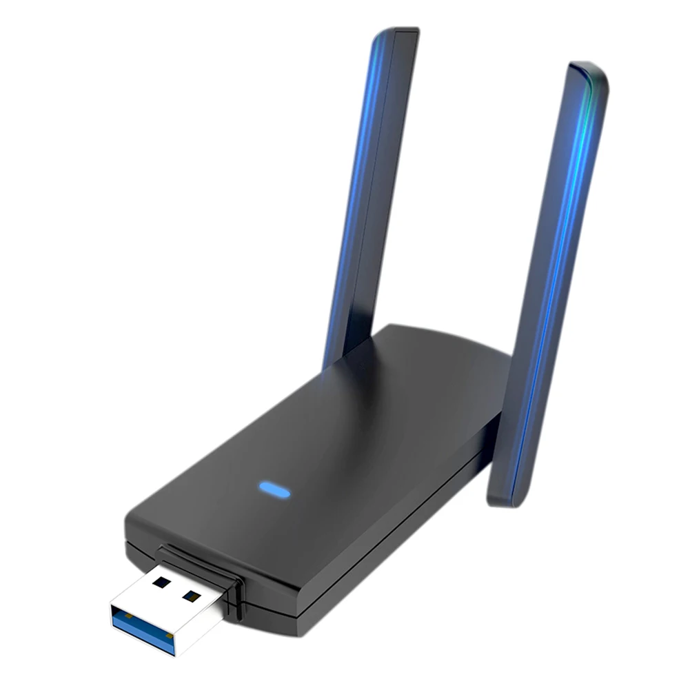 

1300M Dual Band Network Card Wi-Fi Adapter 2.4Ghz 5.8ghz USB Ethernet PC Wifi Receiver Laptop Computer Electronic Accessories