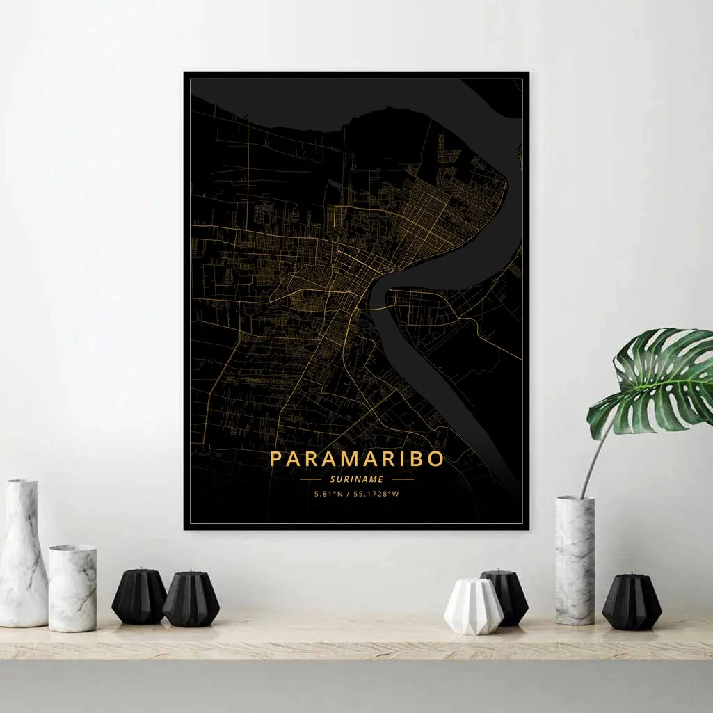 

Paramaribo Suriname Poster