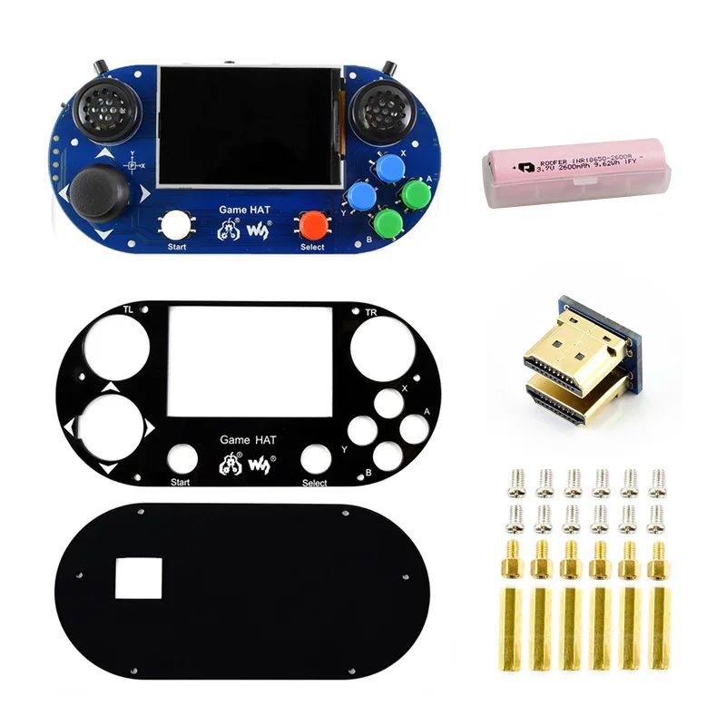 Игровая консоль Raspberry Pi с 3 5 дюймовым IPS экраном портативный игровой плеер плата
