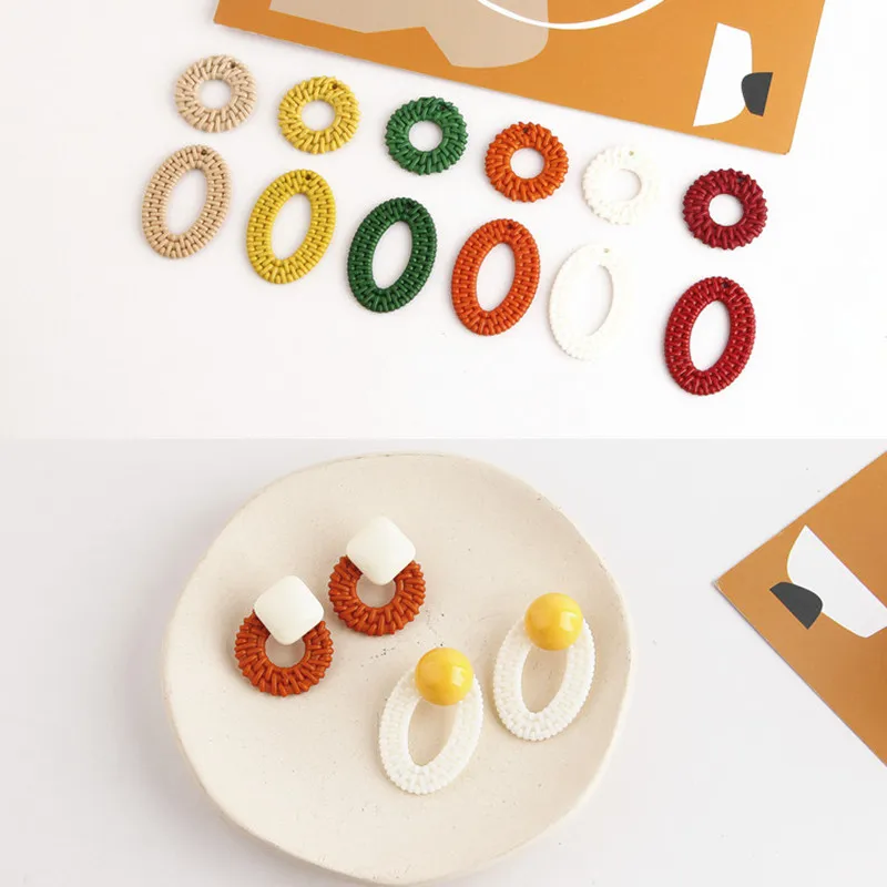 Diy ручной работы аксессуары цвета овальной формы с маленькими круглыми имитация