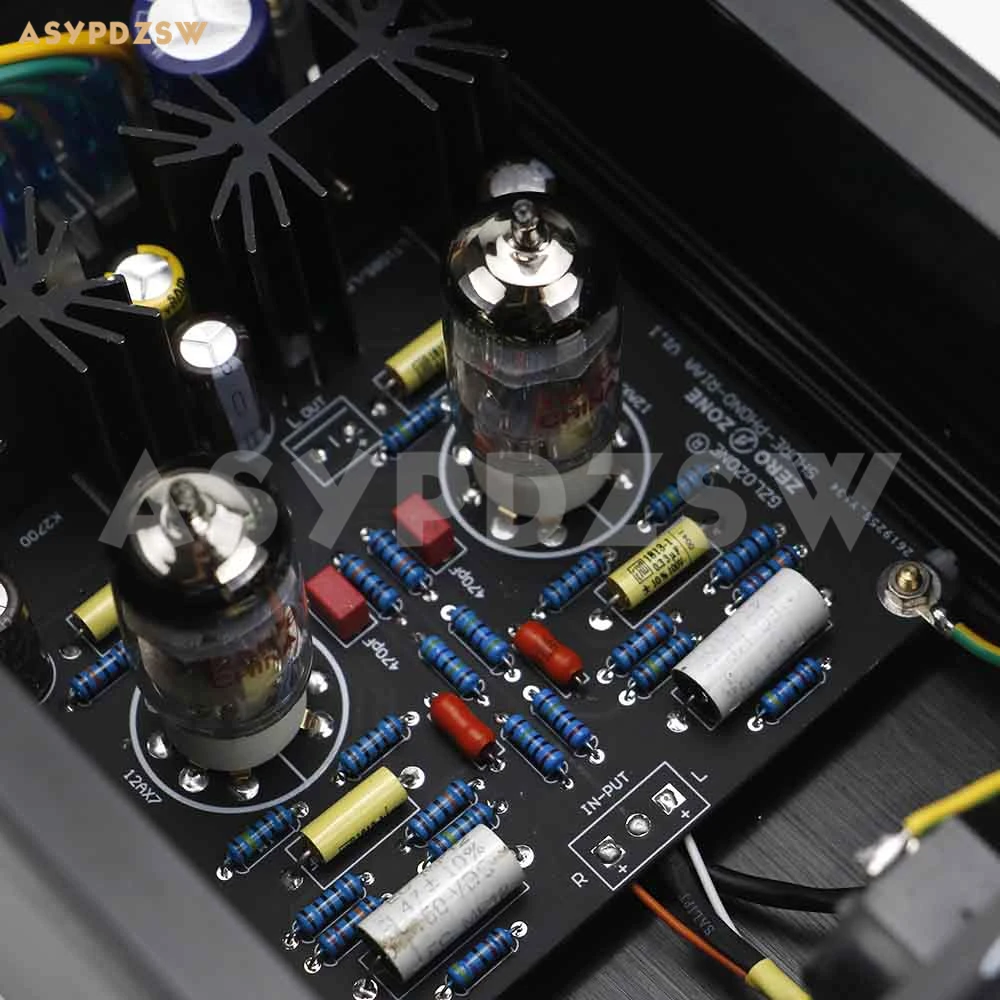 HIFI 12AX7 трубка MM RIAA проигрыватель фонограф предусилитель основание на схеме SHUER