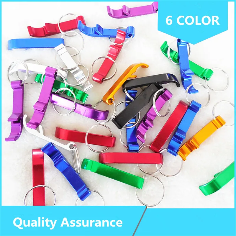 Многофункциональный брелок для ключей Карманный Алюминиевый пивной нож в