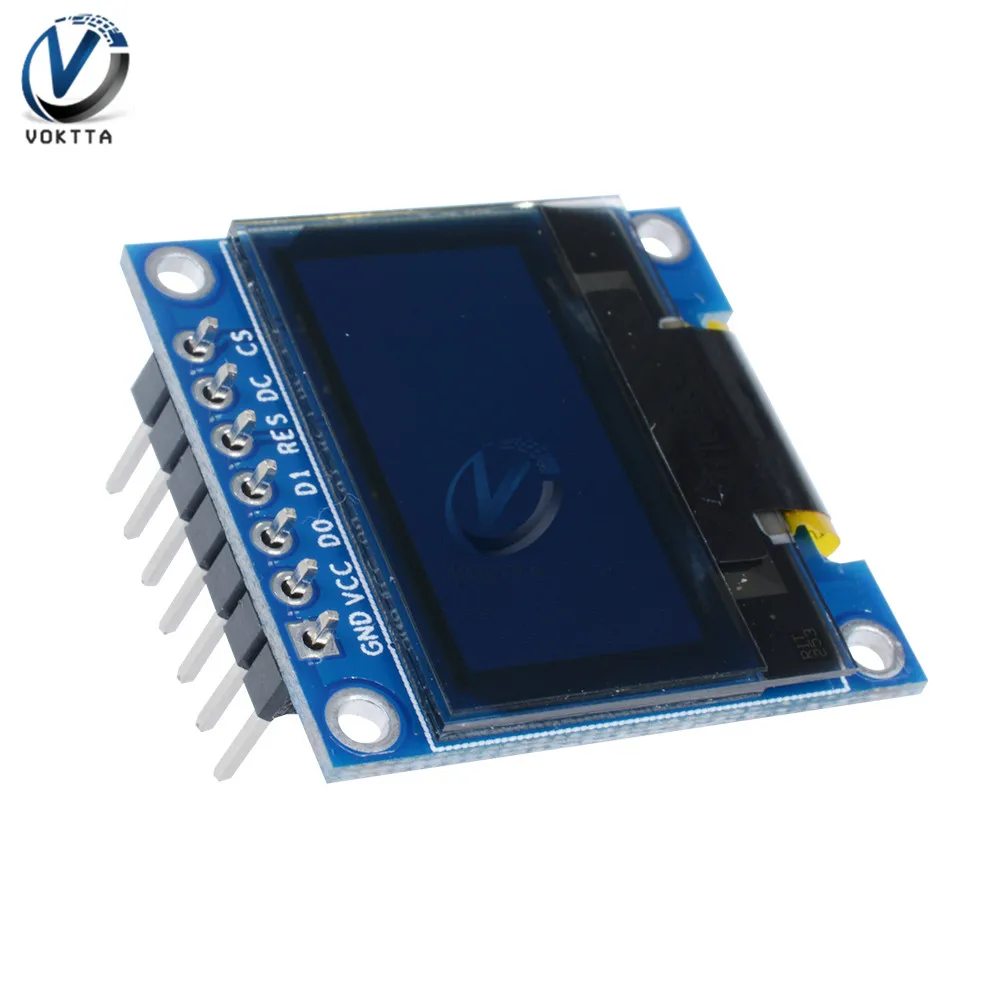 Модуль O светодиода 0 96 дюйма сине желтый х64 модуль ЖК светодиодный для Arduino IIC I2C