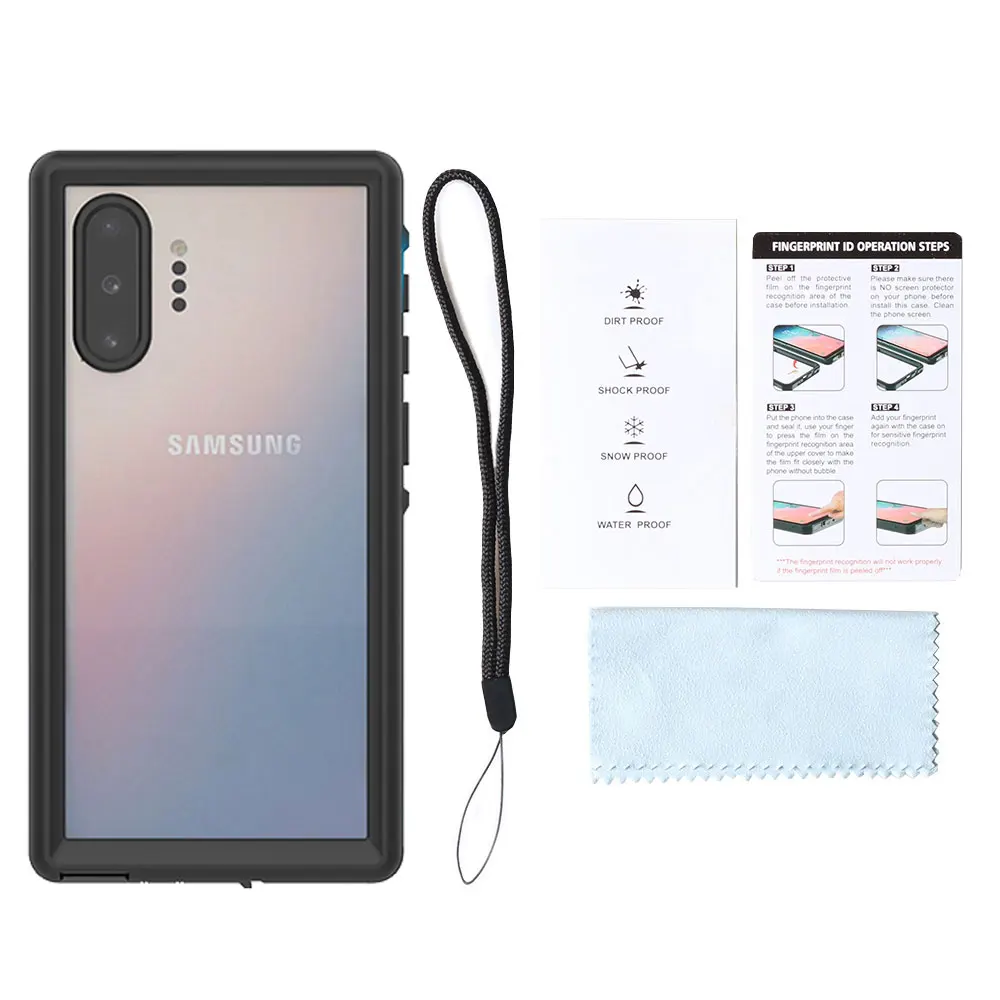 

Waterproof Case For Samsung Galaxy Note10 Plus Dustproof Swimming Diving Underwater Case For Samsung Note 10 Pro Plus Coque