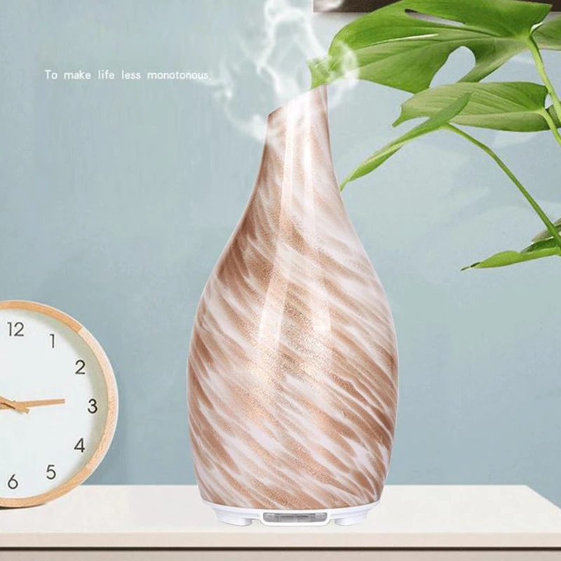 

Humidifier, Aromatherapy Humidifier, Ultrasonic Pattern Glass Smart Office Humidifier,Silent Spray Night Light