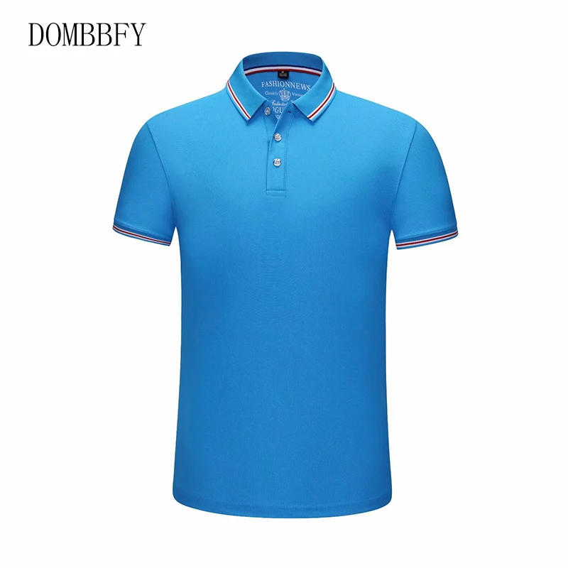 Мужские повседневные хлопковые рубашки поло мужские Модные однотонные летние