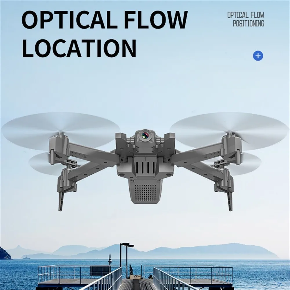 Складной профессиональный Дрон CSJ X4 с 4K HD камерой Wi-Fi FPV оптический поток
