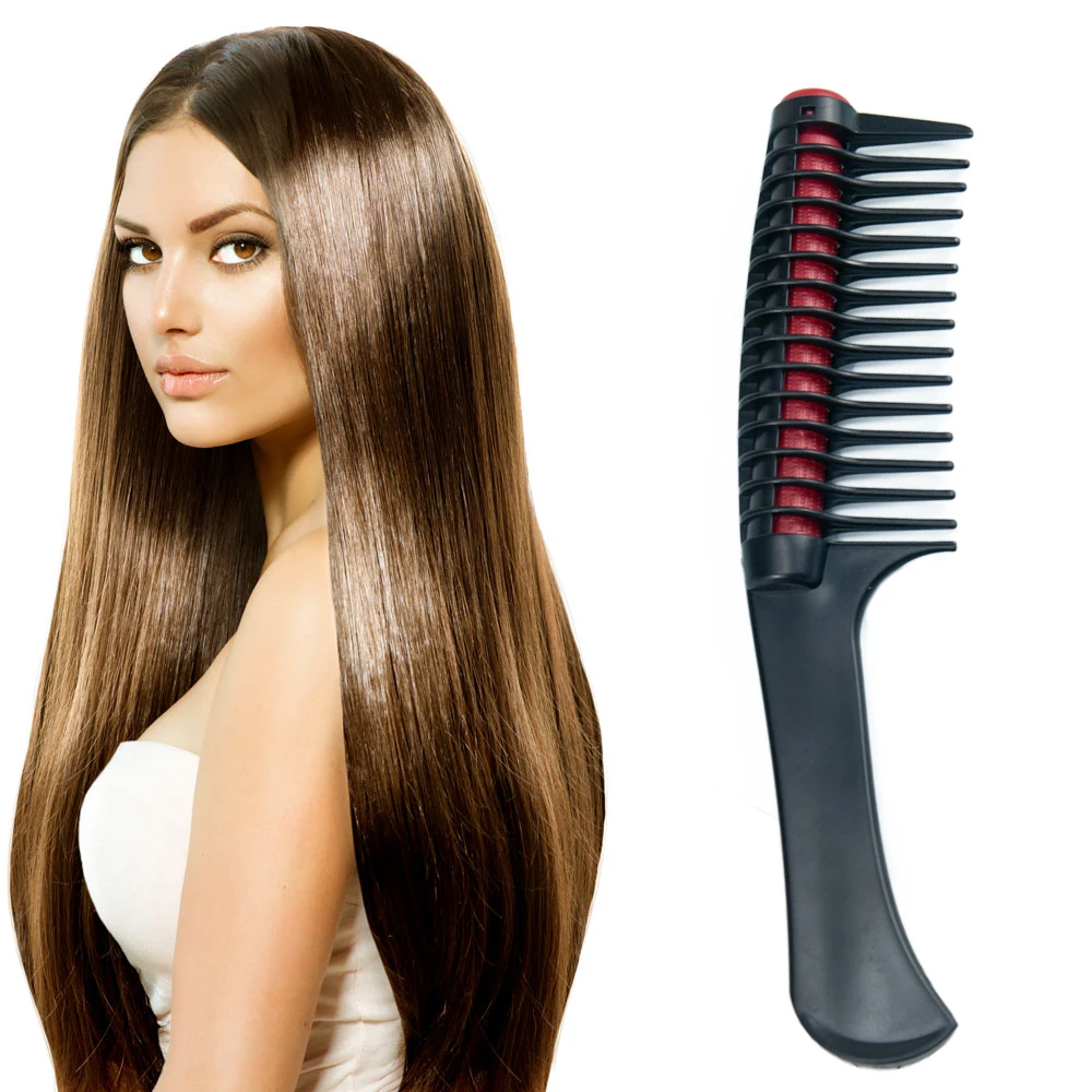 Профессиональная расческа для волос с широкими зубьями окрашивание щетка