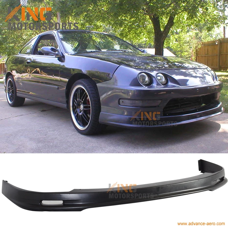 Подходит для 1998 1999 2000 2001 Acura Integra DC2 Mugen Style передний бампер губа спойлер Bodykits PP|bumper