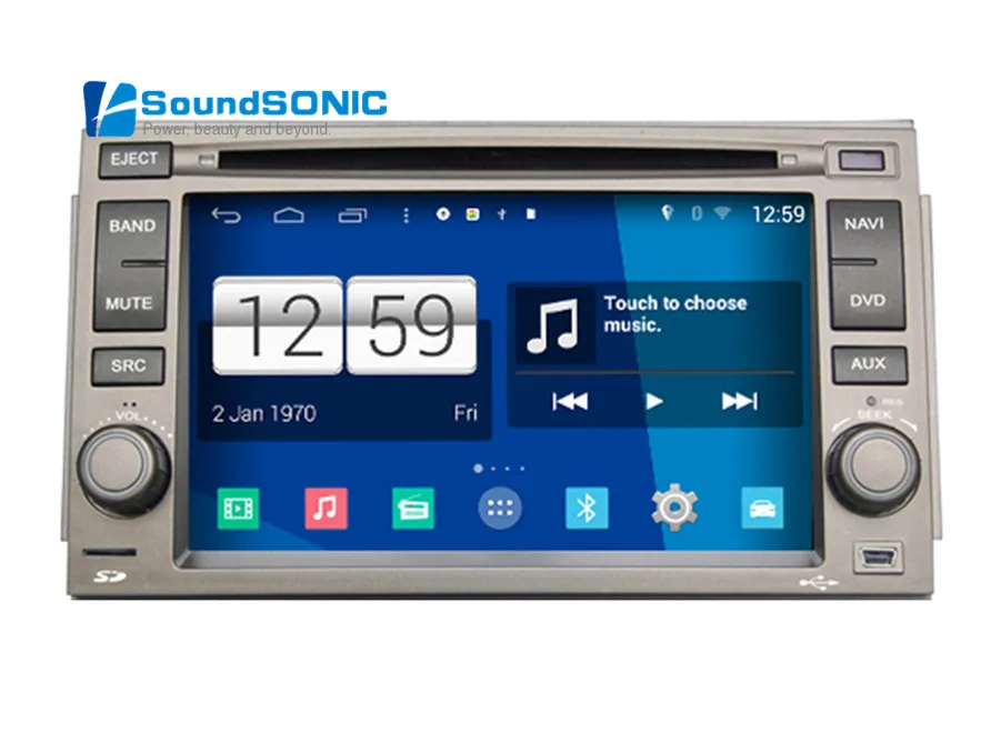 Автомагнитола для Hyundai Azera мультимедийный плеер на Android с DVD GPS Типоразмер 1 DIN|stereo