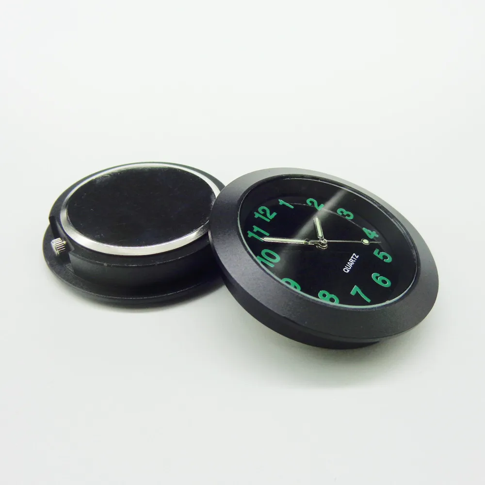 Светящиеся часы для автомобиля миниатюрные кварцевые на вентиляционную решетку
