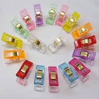 sales promotion 50pcs sewing tools accessory candy color clothes pins pegs hanging clothespin photo clips random color