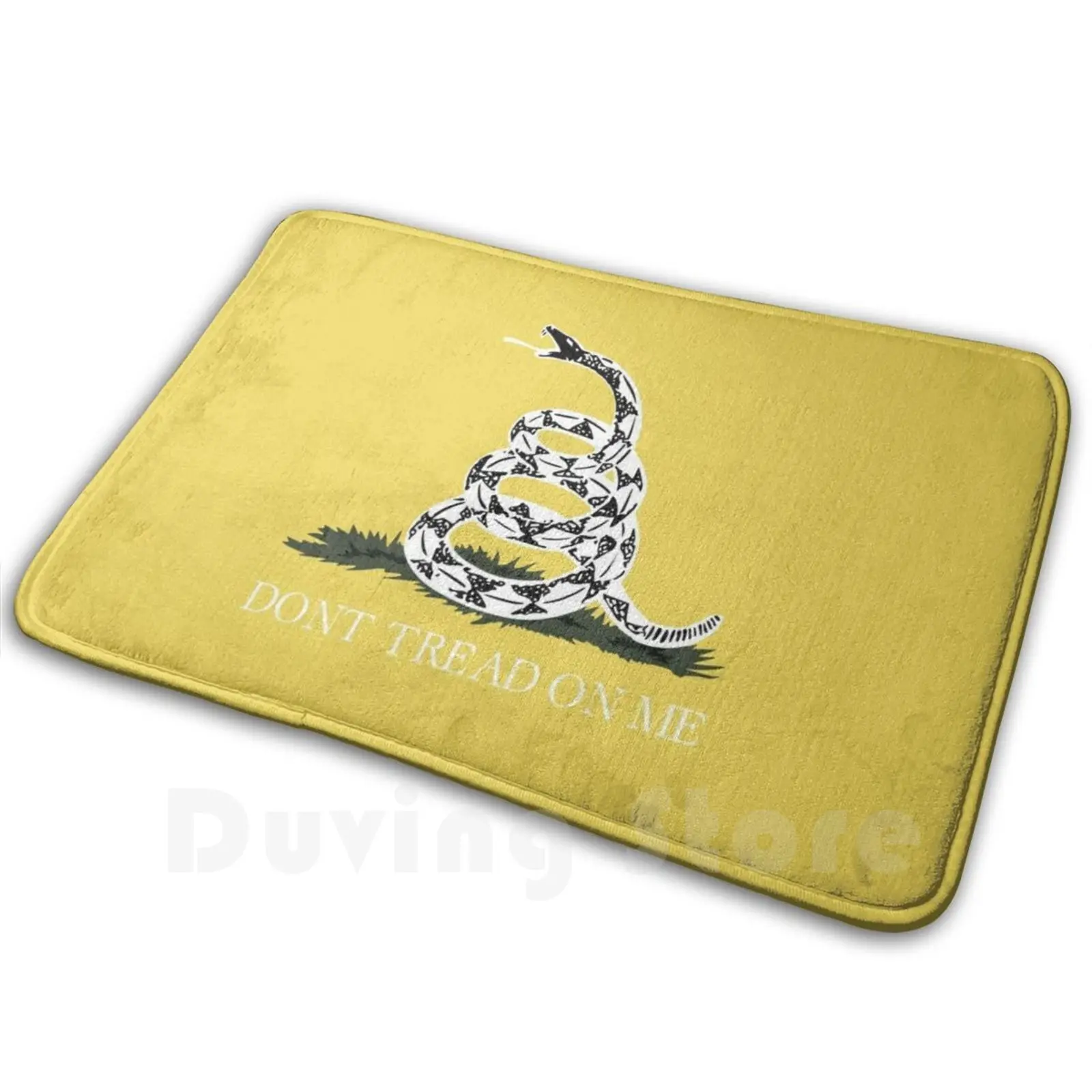 Мягкий Нескользящий Коврик Bw с флагом гадсдена коврик 3014 подушка Гадсден гадсен