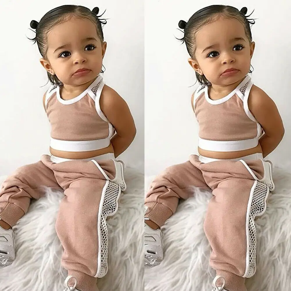 Лидер продаж комплект одежды из 2 предметов с надписью розовый Спортивный жилет