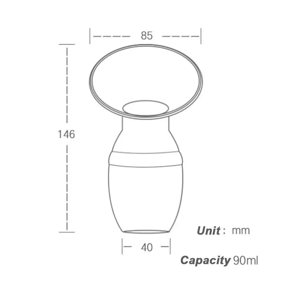 

Portable Full Silicone Breast Pump Powerful Baby Nipple Production Milk Bottles Breasts Silicone Feeding Suction Pumps P8Z4