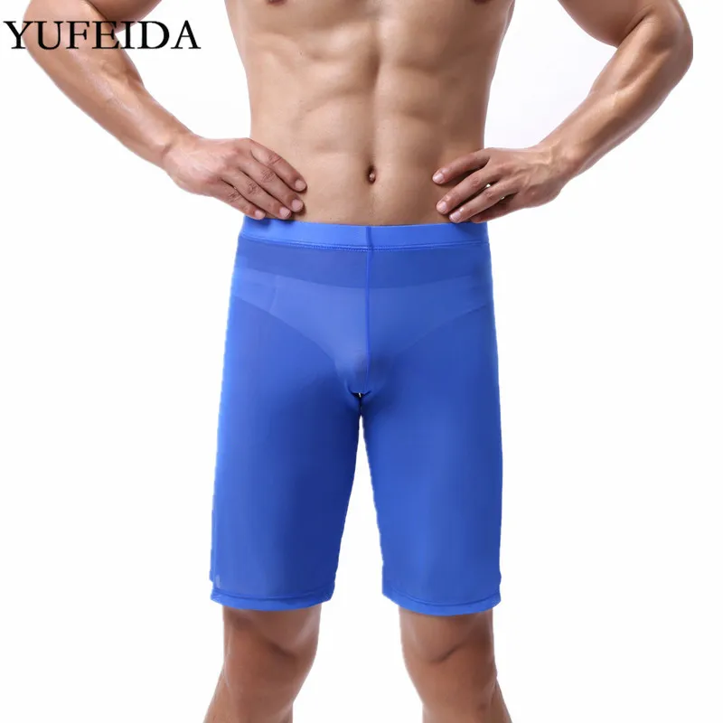 Мужское нижнее белье трусы-боксеры с изображением прозрачный шорты-боксеры