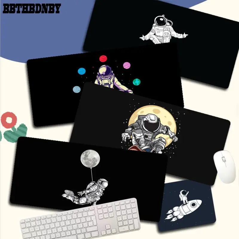 

BBTHBDNBY astronaut New Large Mouse pad PC Computer mat Size for Small Mousepad mouse pad Keyboard Deak Mat for Cs Go LOL
