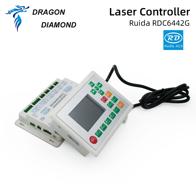 Лазерный станок CO2 Ruida сигнализатор 6442G DSP контроллер + 24V 5A 120W импульсный источник