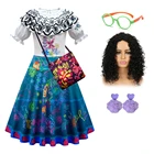 2022, милое платье для девочек, для Хэллоуина, карнавала, вечевечерние, малыша, маскарадный костюм для ролевых игр, парик, летняя мультяшная одежда на день рождения