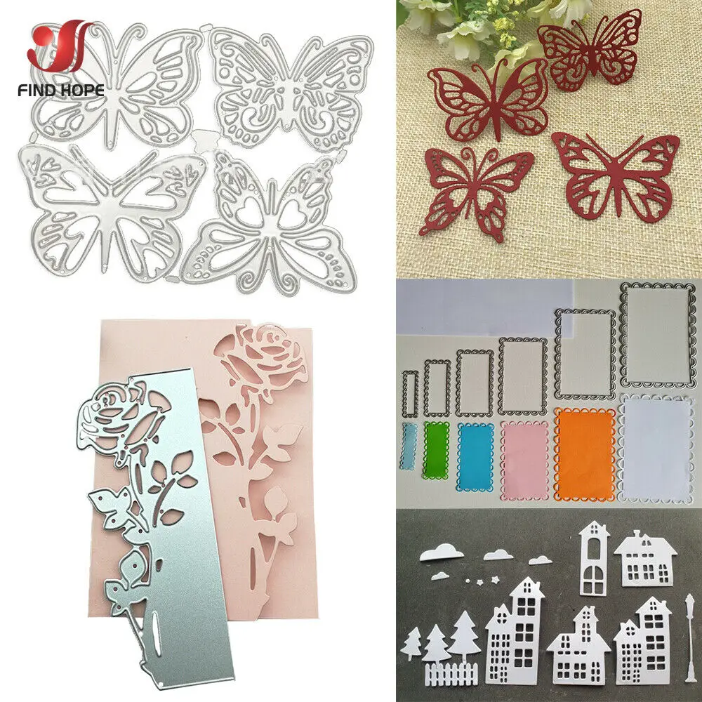 Рамки квадратные карты кривые Металлические Вырубные штампы для сделай сам