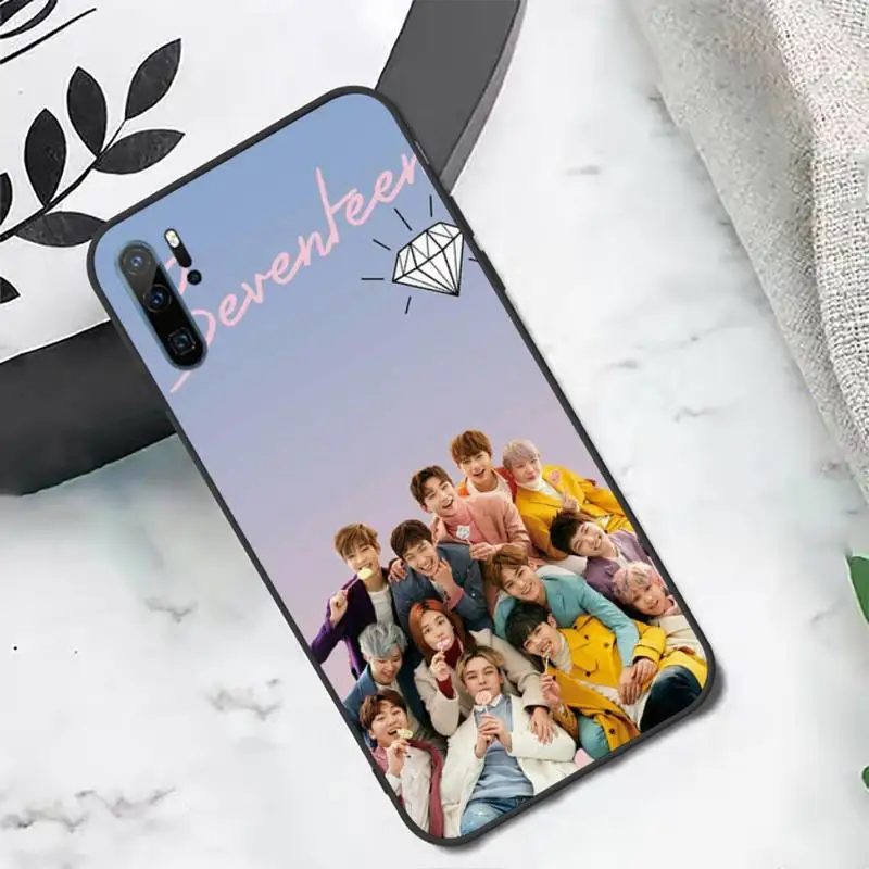 

Seventeen JUN DK KPOP Phone Case For Huawei honor Mate P 10 20 30 40 i 9 8 pro x Lite smart 2019 nova 5t