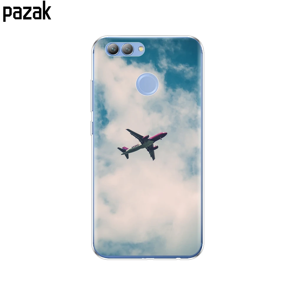 Силиконовый чехол для телефона huawei nova 2 lite 2 s, мягкая задняя крышка из ТПУ для nova 2 plus, чехол etui, бампер 360, полный защитный чехол