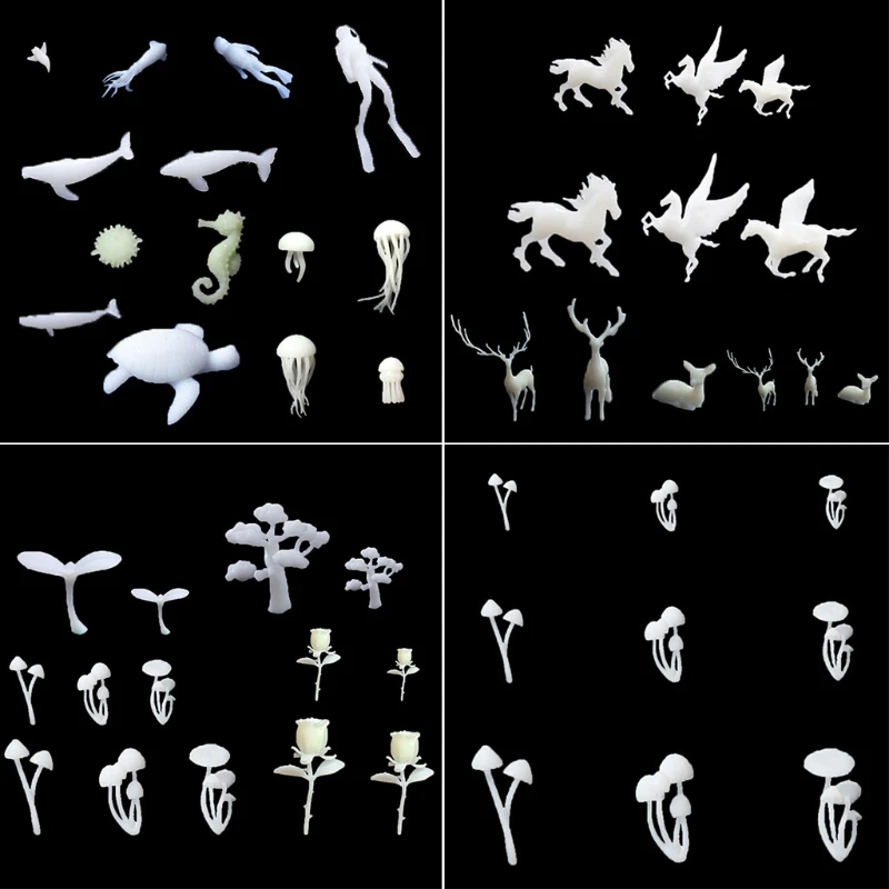 

Силиконовая мини-форма для грибов и деревьев, форма для смолы, наполнители для оленя розы, ремесла