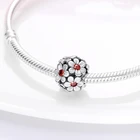 Женский кулон из серебра 2021 пробы, с бусинами