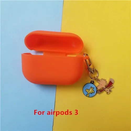 22 Милый силиконовый чехол с подвеской для Apple Airpods Pro Чехол Аксессуары для наушников Bluetooth защитный чехол - Цвет: 22