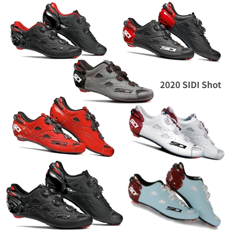 Дорожная обувь Sidi Shot 2020 дышащая углеродная дорожная с замком для
