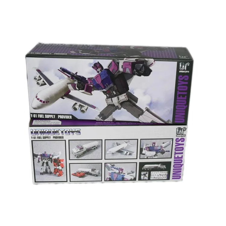 Уникальные игрушки UT Y 01 Y01 трансформер Octane Triple Changers G1 поставка топлива экшн