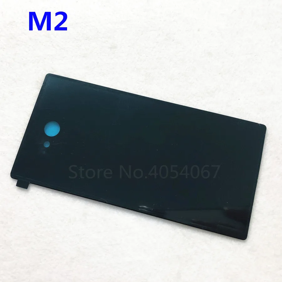 M2 корпус двери батареи задняя крышка для sony Xperia M2 D2305 D2303 запасные части задняя крышка корпуса двери