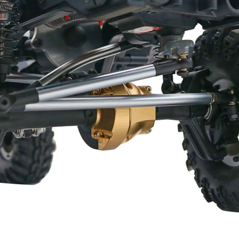 Латунь передний дифференциал задней оси Diff Крышка для Redcat GEN8 Скаут II RC автомобиль