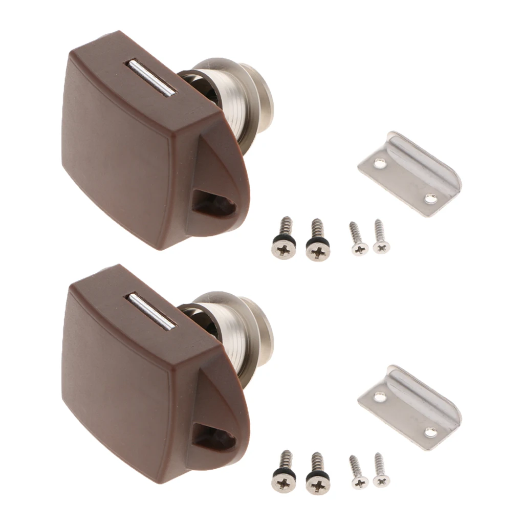 2 шт. кнопочный замок без ключа для яхты Rv ящика шкафа | Автомобили и мотоциклы