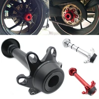 rear axle protection ball fork crash slider wheel protect for ducati multistrada 1200 pikes peak 13 14 streetfighter 1098s 06 11