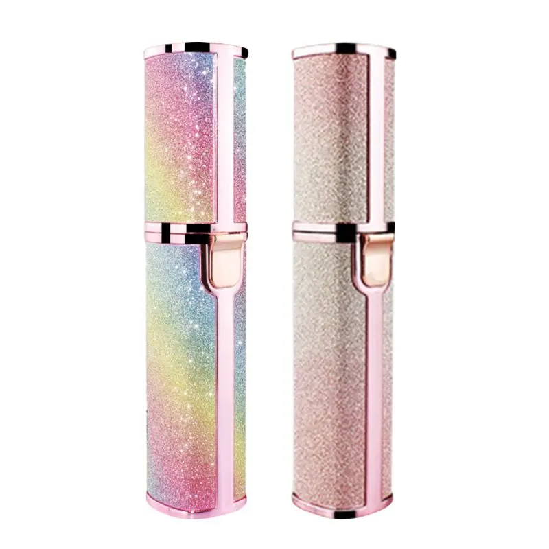 2 в 1 Женский Портативный электрический триммер для бровей Бритва удаления волос