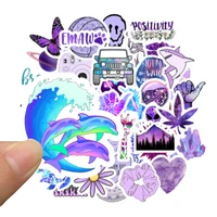 103050pcs vsco star purple personalized fashion classic cool decals sticker mug laptop gradient mobile phone girl toys