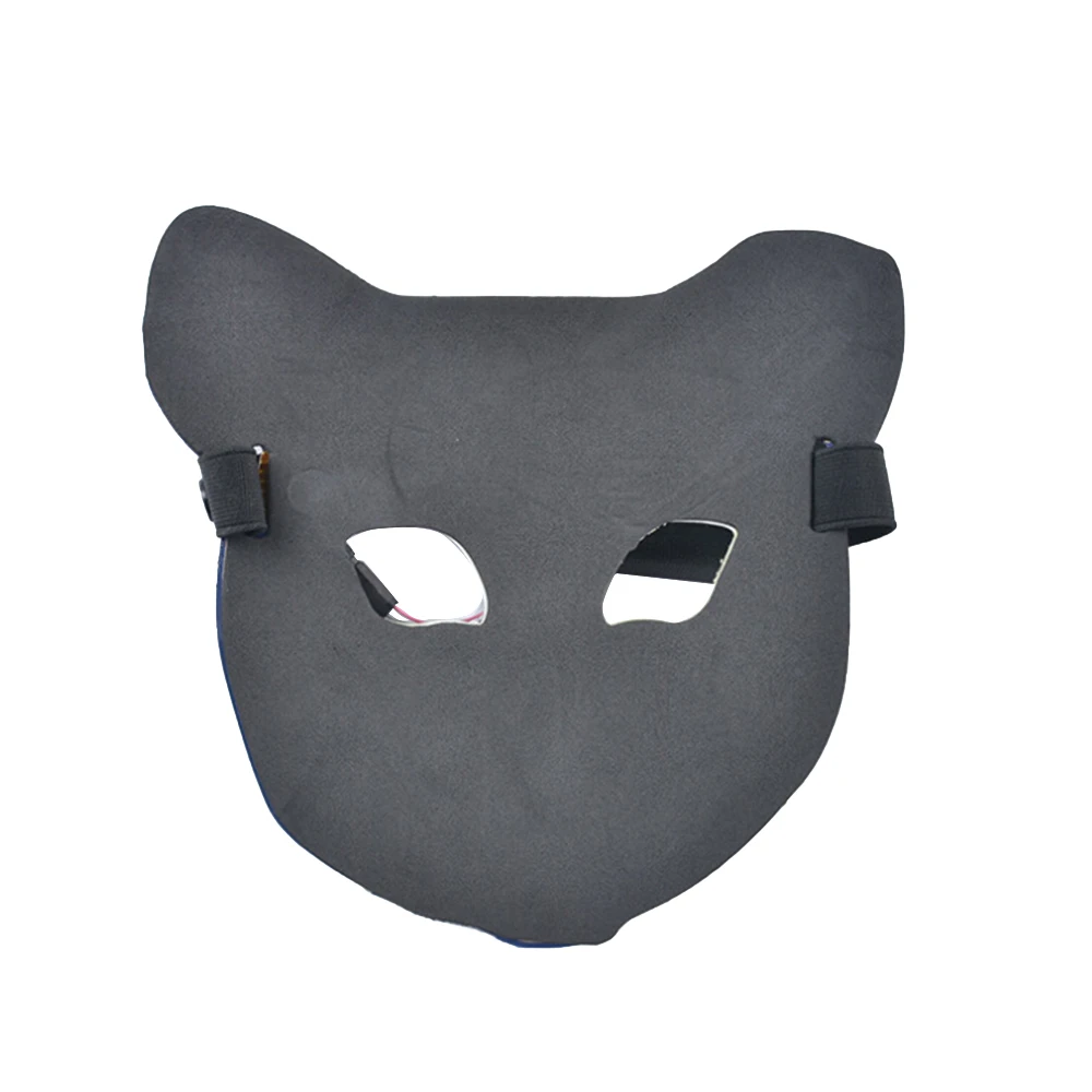 Новая пластиковая женская маска бабочка лиса кошка светодиодная светящаяся