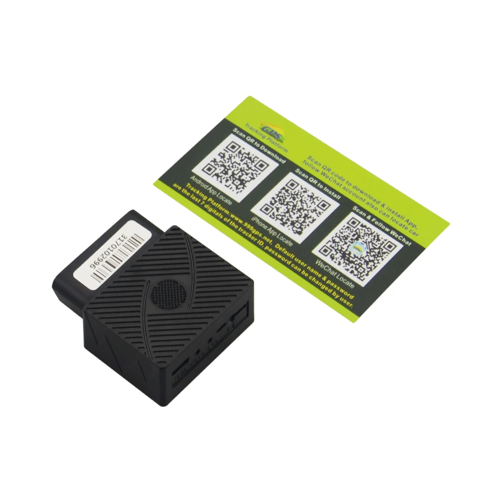 OBD II GPS трекер CCTR 831 умное устройство слежения за транспортным средством Plug and Play Free