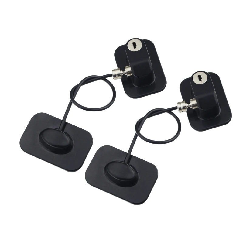 2 шт Сильный Клей замок для двери холодильника файл ящик безопасности ребенка